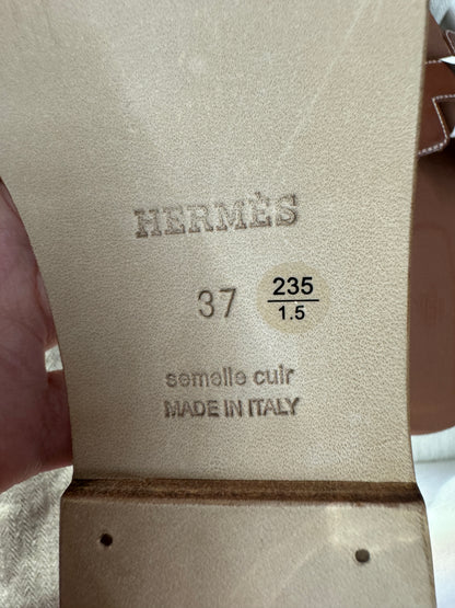 HERMES Oran 平底拖鞋（莞廠）