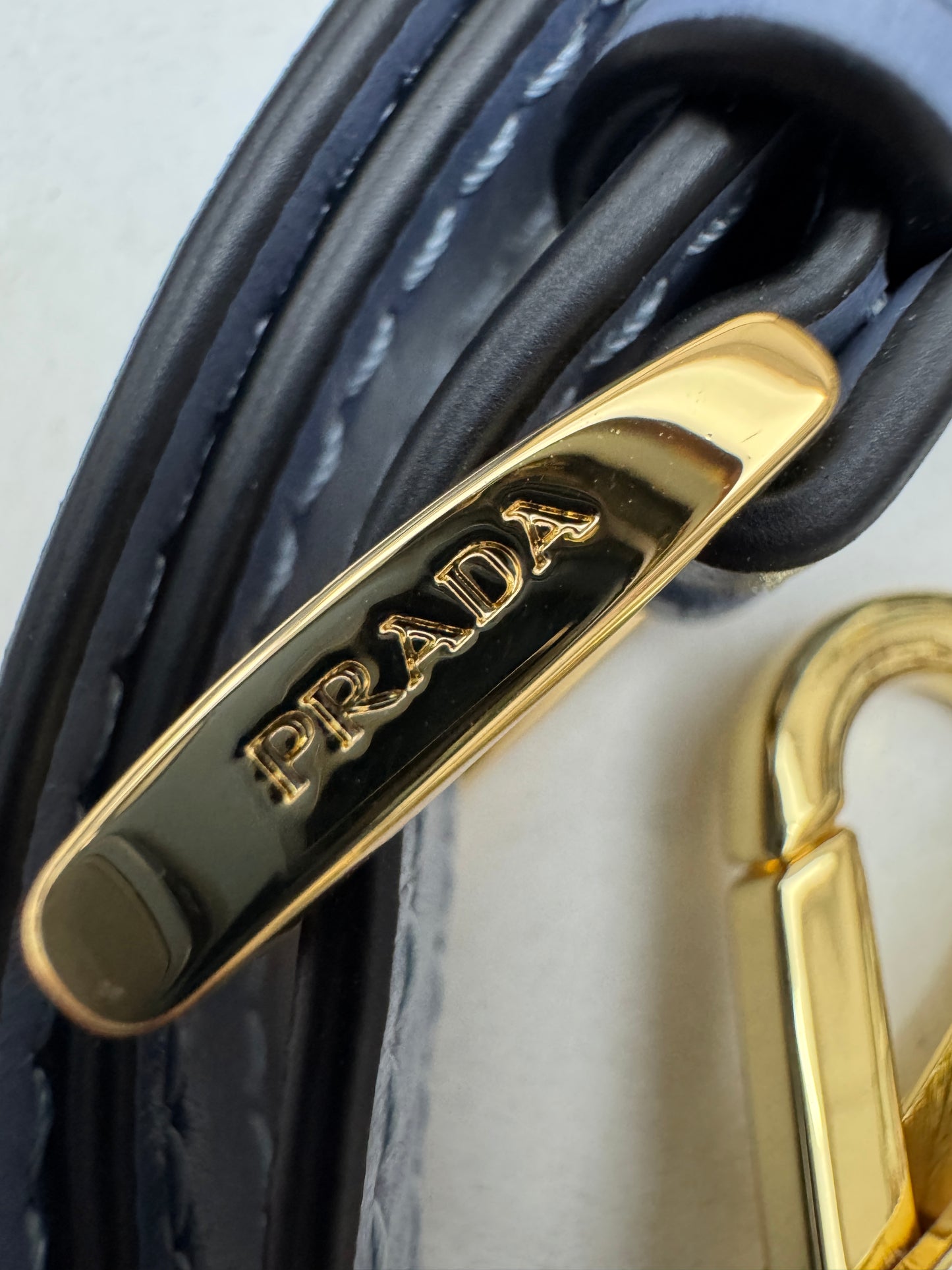PRADA Bonnie Medium Aviation Blue