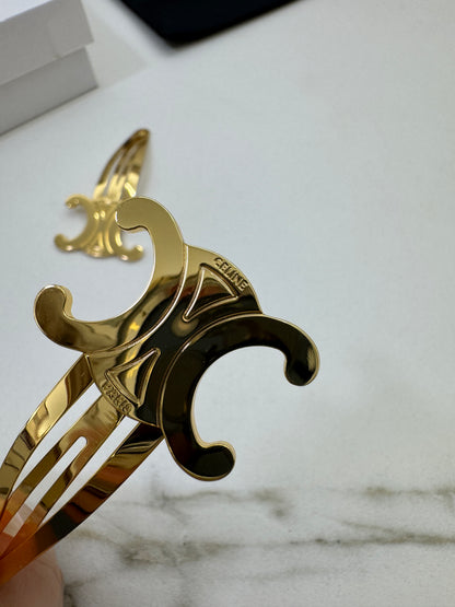 CELINE 凱旋門髮夾