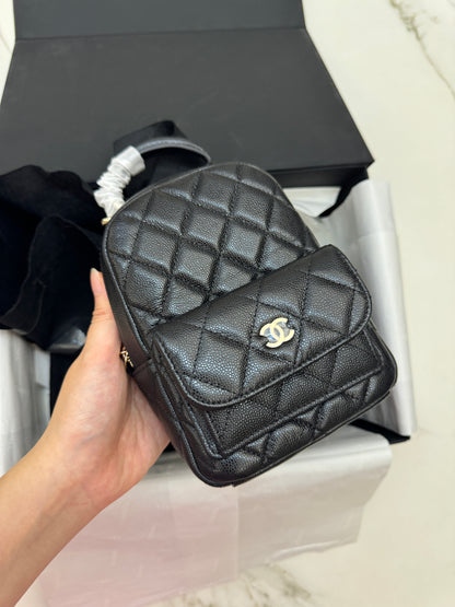 CHANEL 24C 小書包 黑色