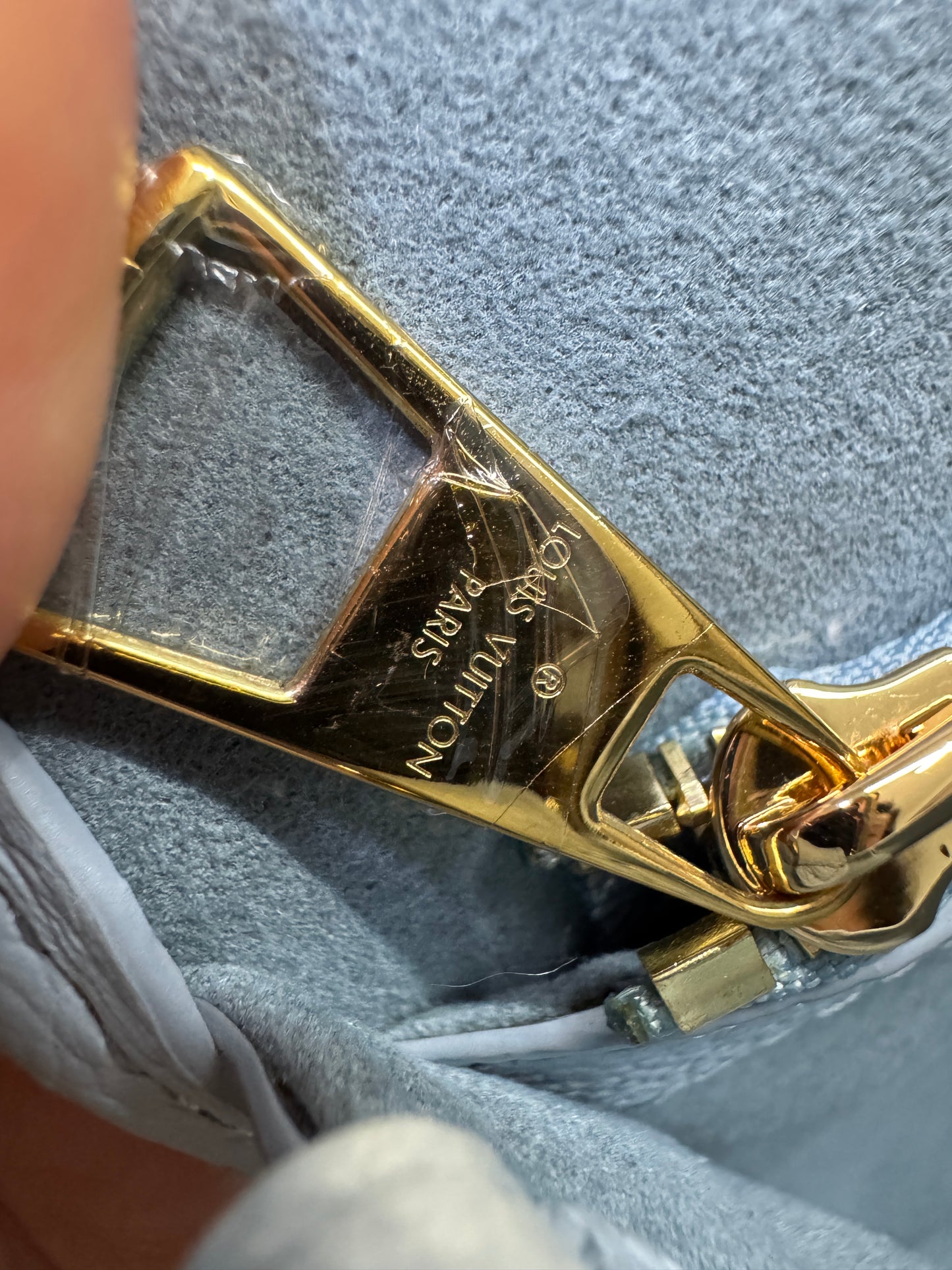LV Diane 全皮粉藍 Baby Blue