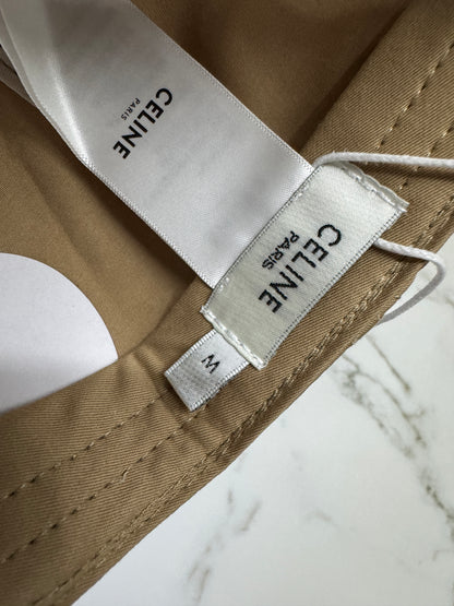 CELINE 凱旋門鴨舌帽 卡其色