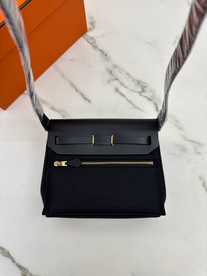 HERMES Mini Herbag 黑金