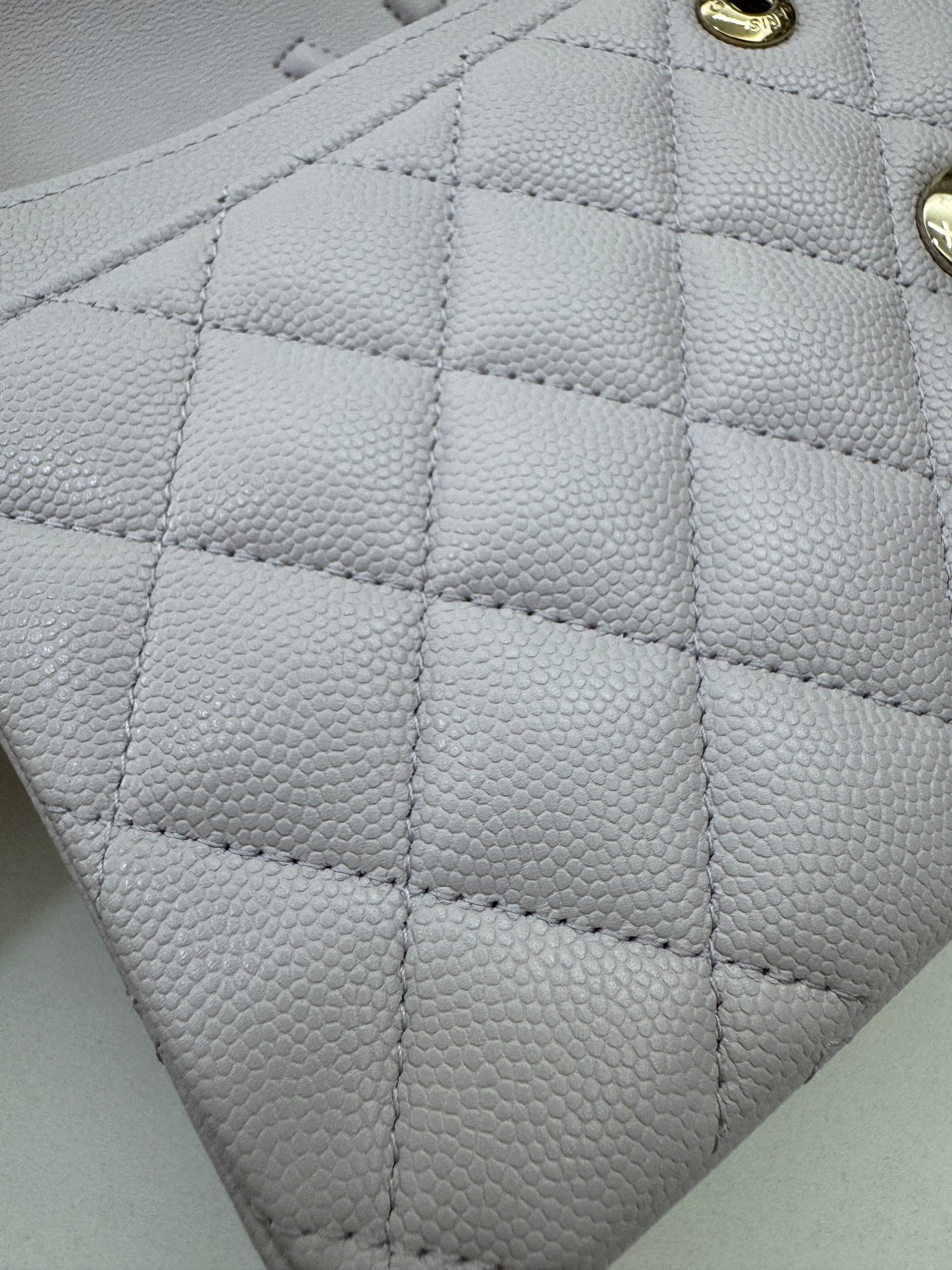 CHANEL CF23 Small 21S Liliac Caviar Calfskin GHW