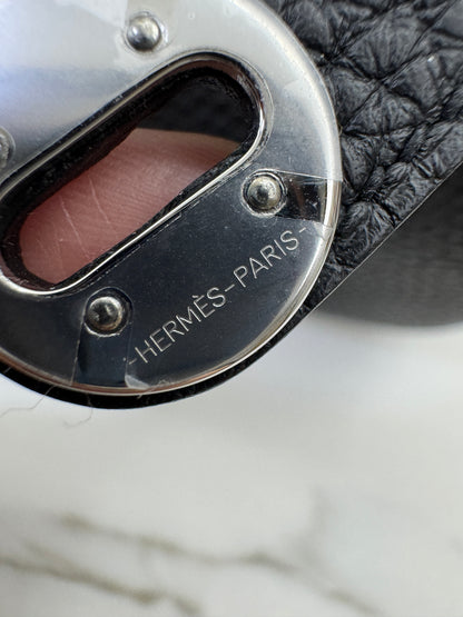 HERMES Mini Lindy 一代 黑銀 Noir PHW