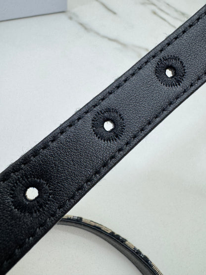DIOR Belt 雙面皮帶 2cm