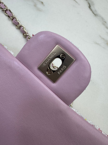 CHANEL 25P Mini CF20 毛呢 Tweed