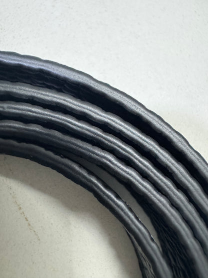 THE ROW Marguax 12 黑銀荔枝紋