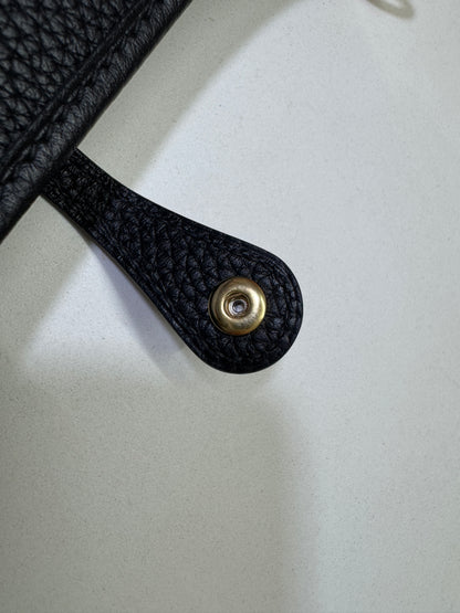 HERMES Mini Evelyn Noir GHW