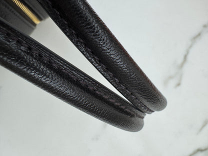 HERMES Mini Plume 一代 烏木色金扣 山羊皮 Ubene GHW Chevre Mysore