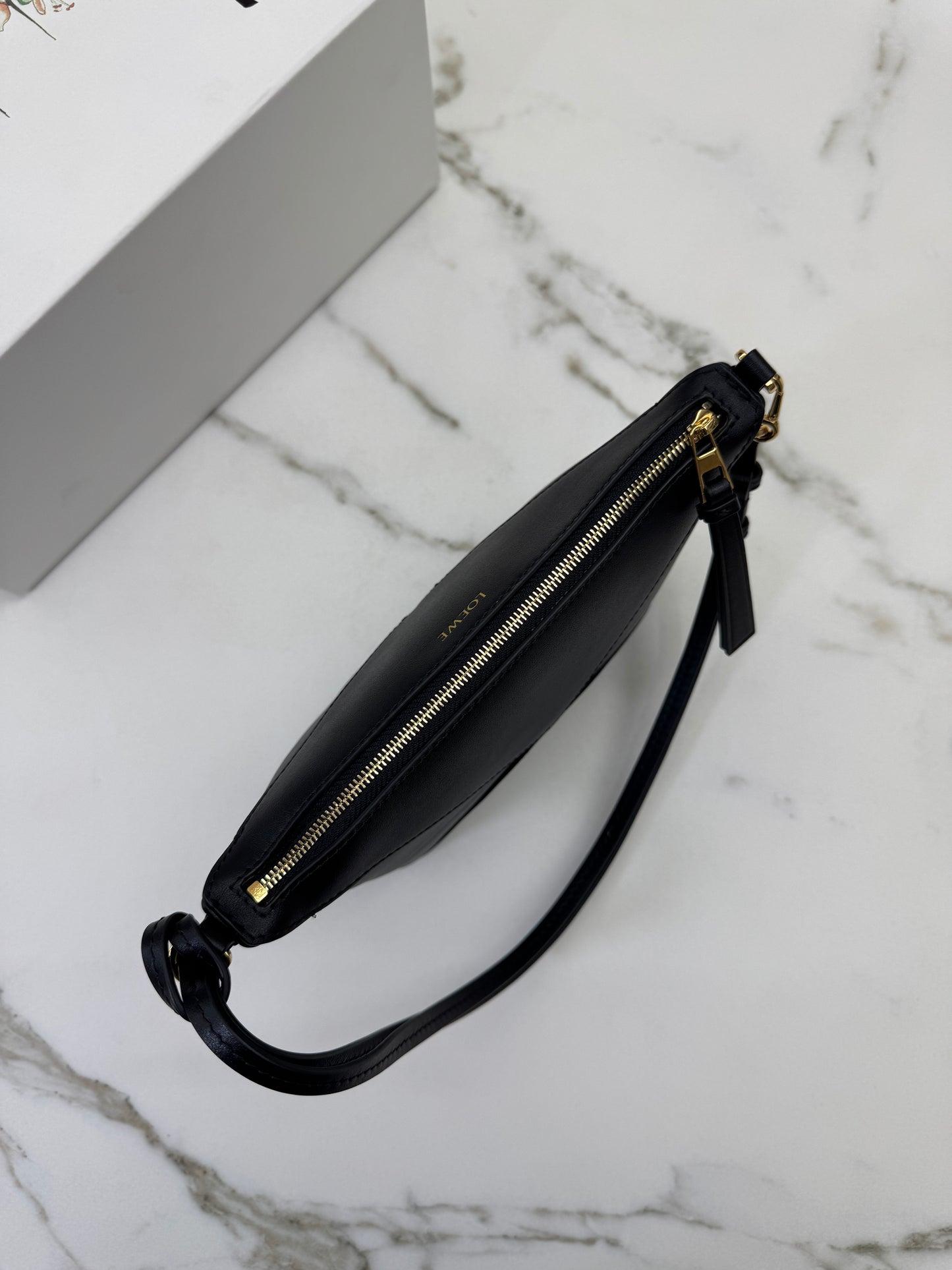 LOEWE Puzzle Fold Pouch Black