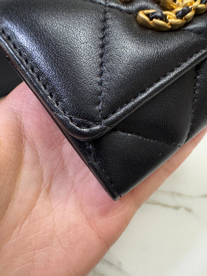 CHANEL 19 Card Holder