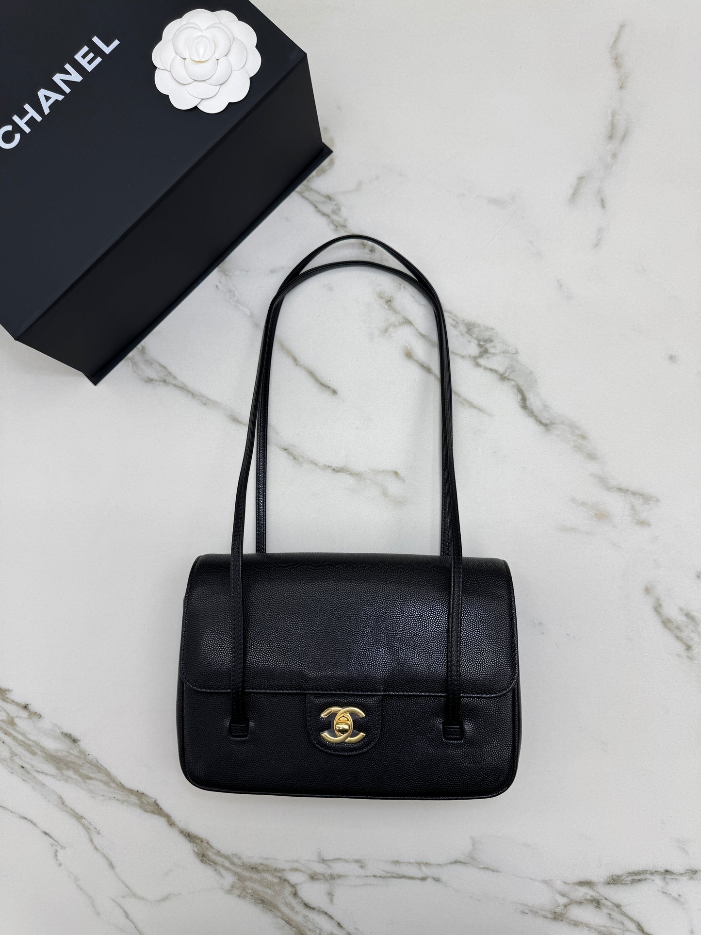 CHANEL Preppy Coco Small Black
