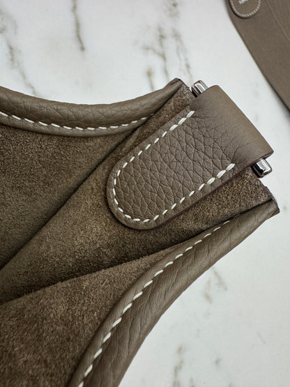 HERMES Evelyne 29 大象灰銀扣