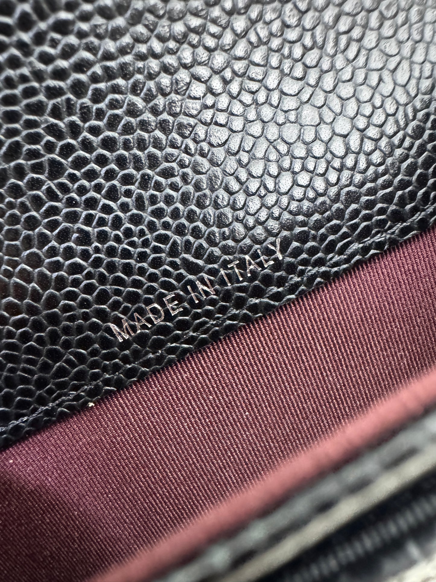 CHANEL CF Cardholder 黑銀牛
