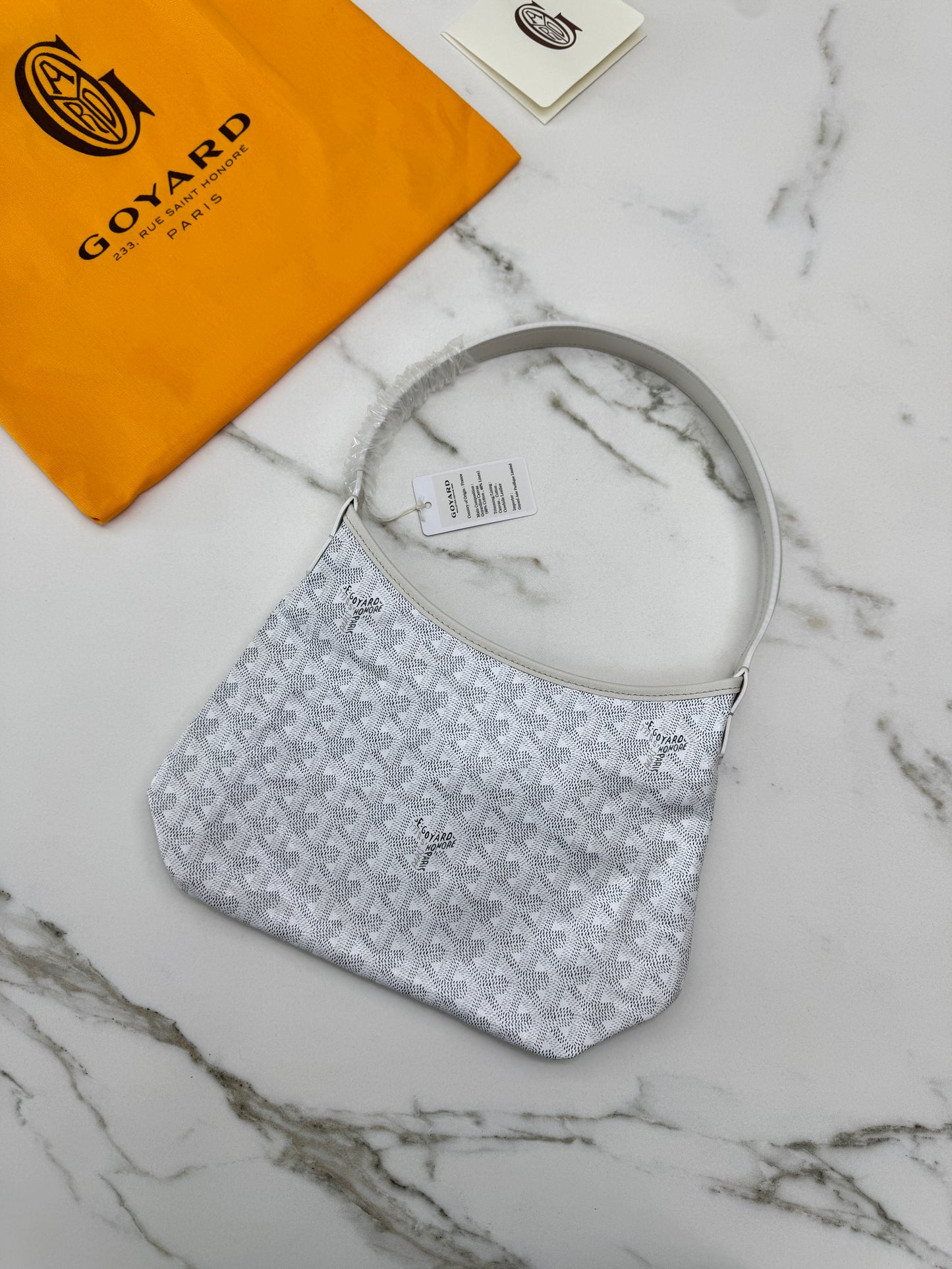 GOYARD Mini Boheme Hobo 白色