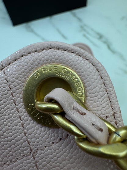 CHANEL Mini 25Bag 26P櫻花粉