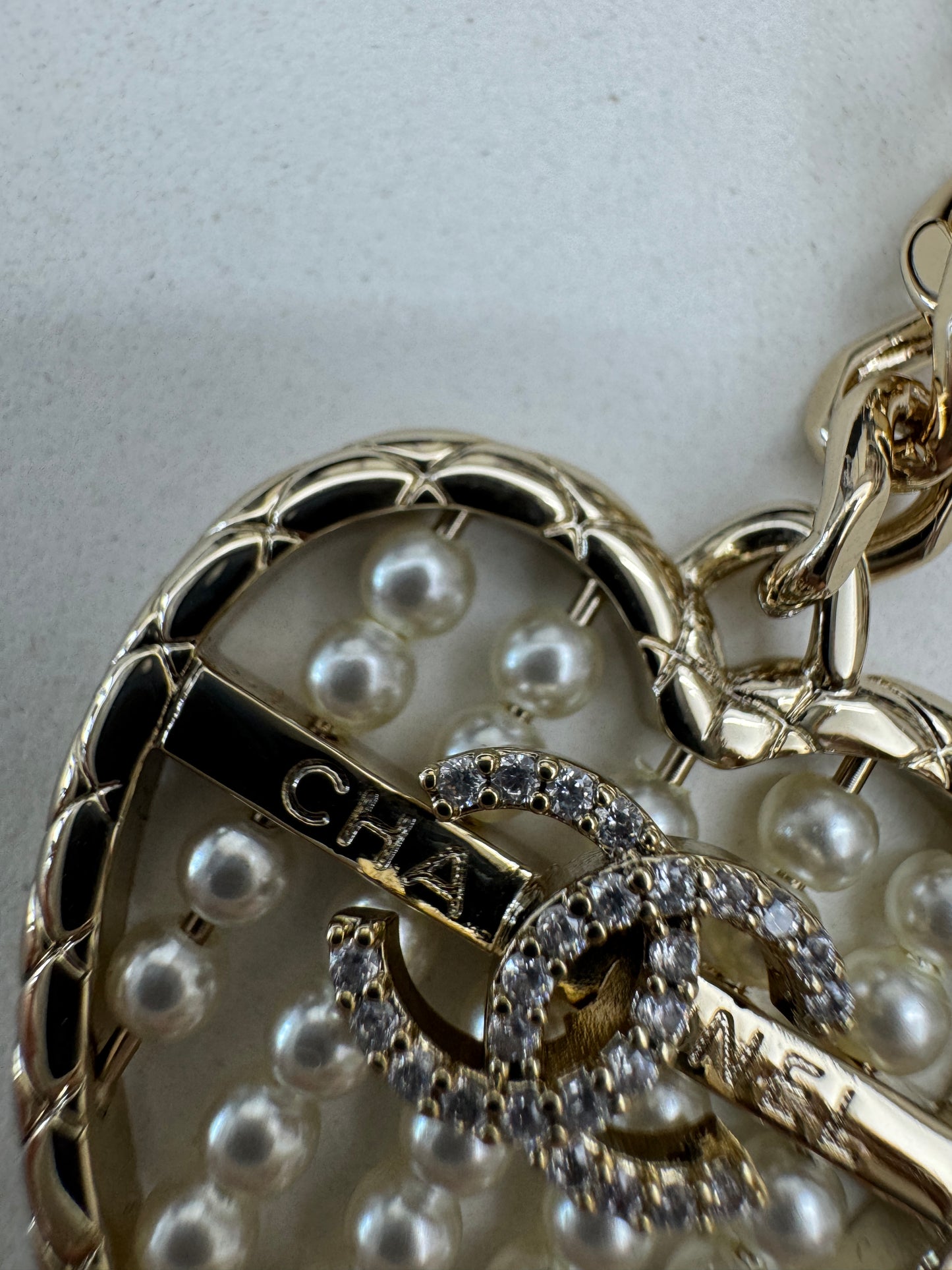 CHANEL 迷你CF包掛 黑色