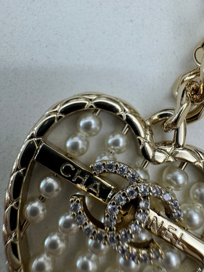 CHANEL 迷你CF包掛 黑色