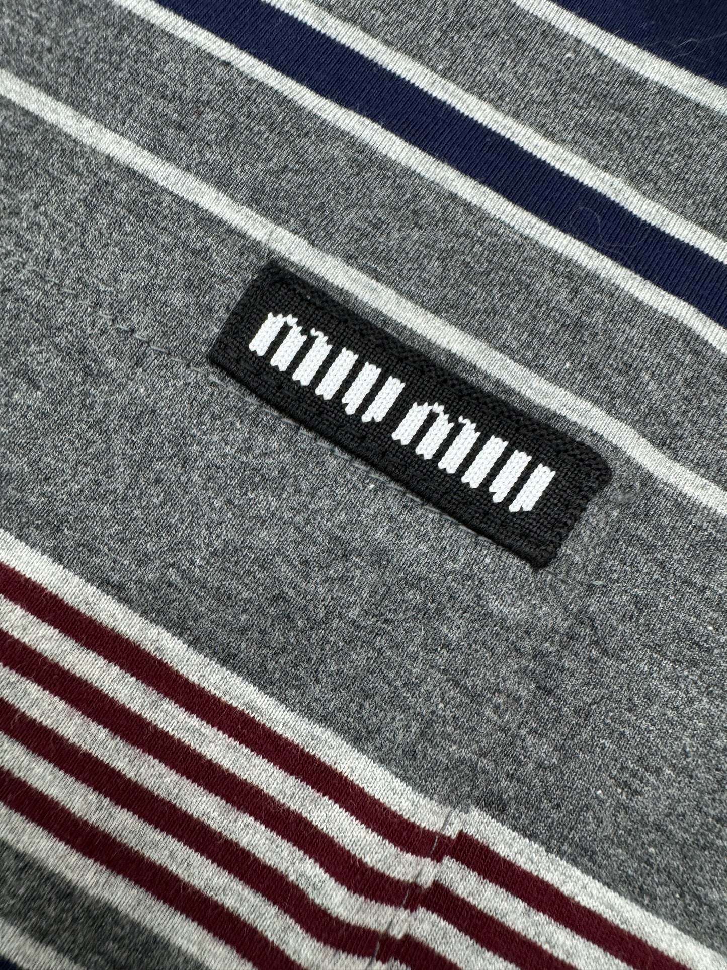 MIU MIU 長袖條紋T恤