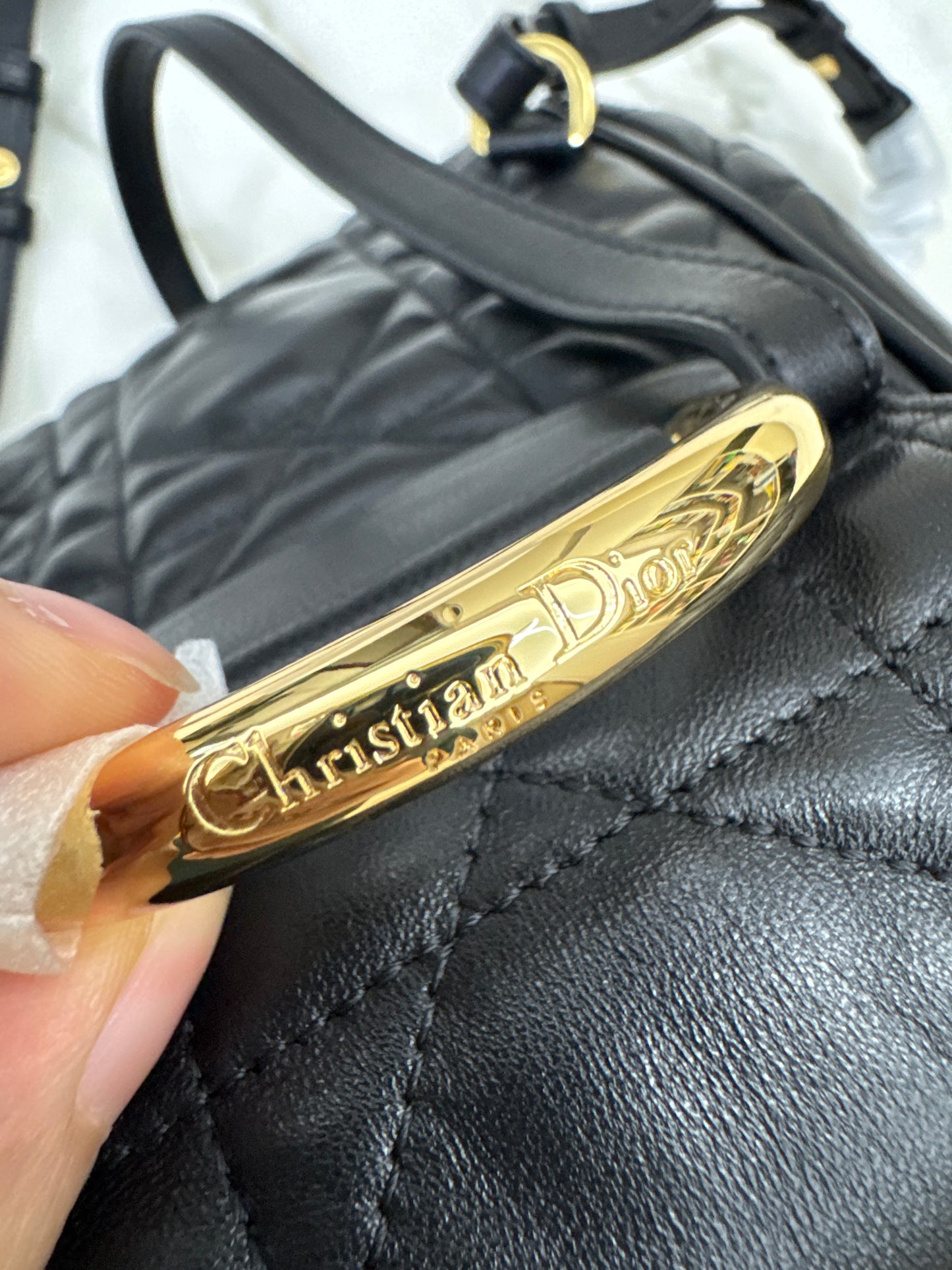 DIOR Caro Backpack Small