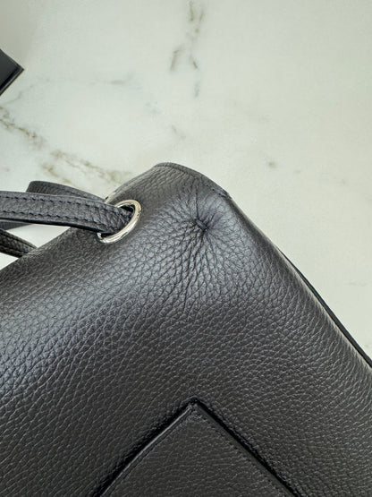 CHANEL Maxi Flap 大號38cm 黑銀