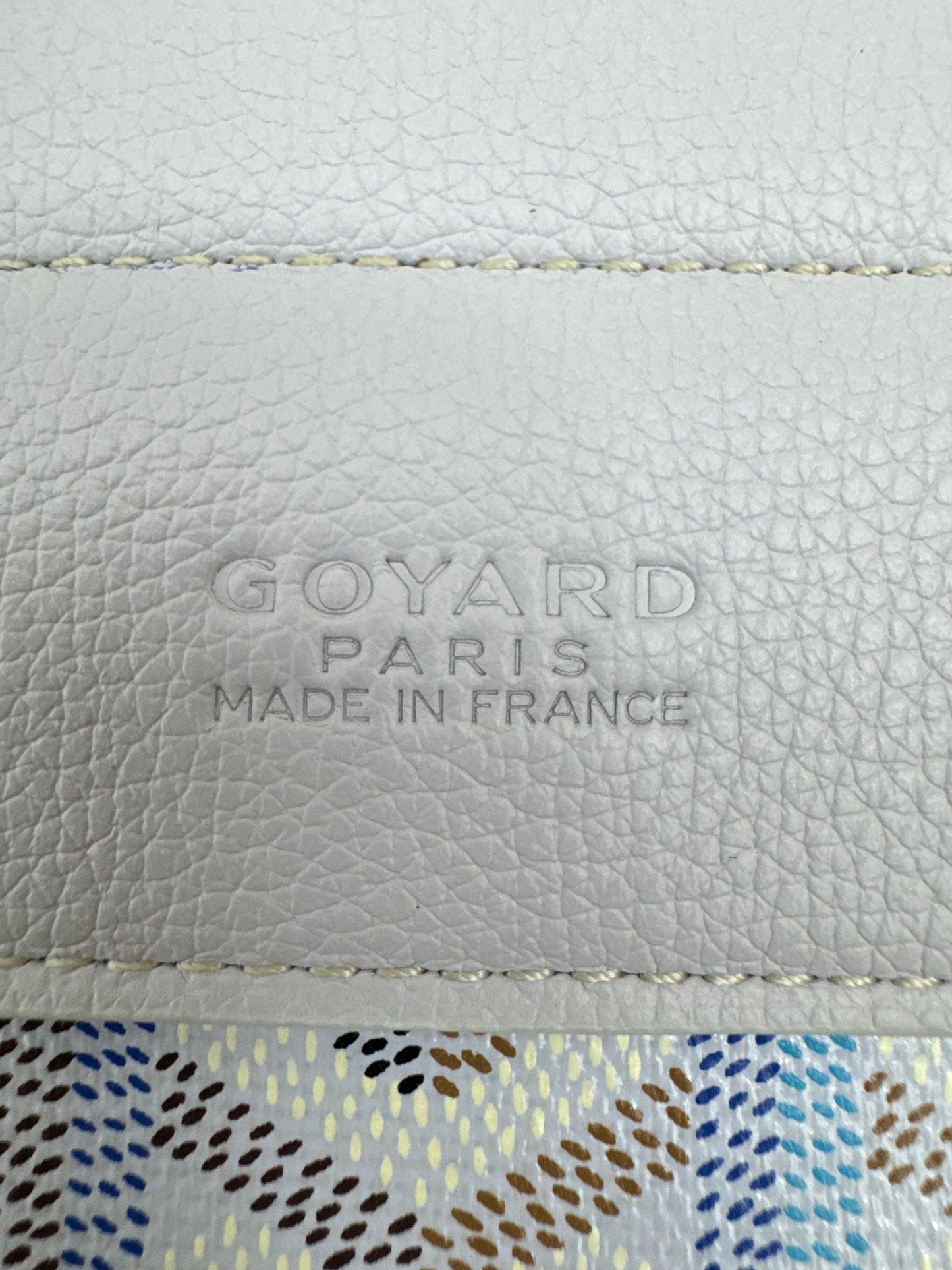 GOYARD 冰川藍 Mini Alpin Backpack Polar Blue