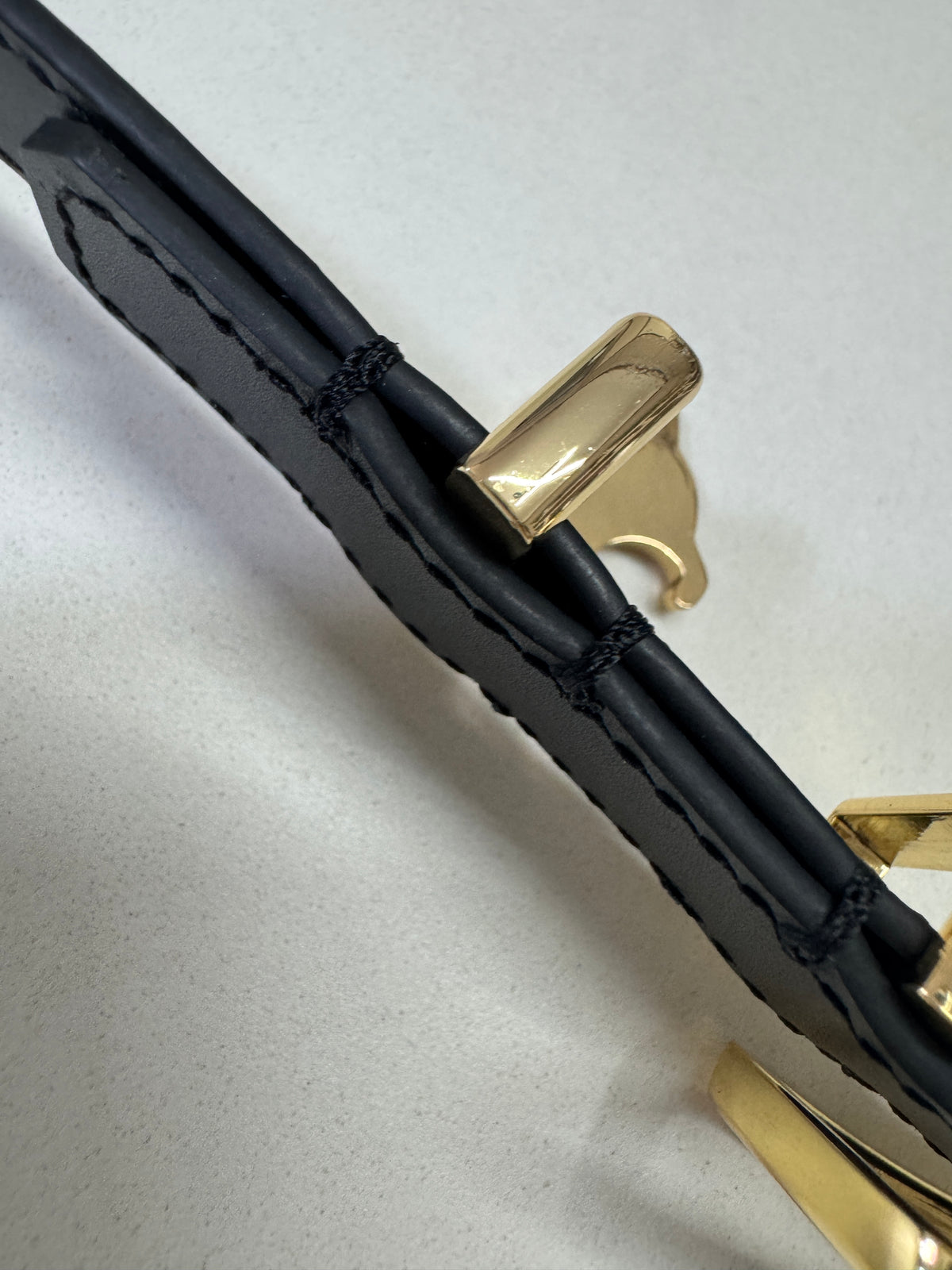 CELINE Belt 凱旋門吊飾皮帶