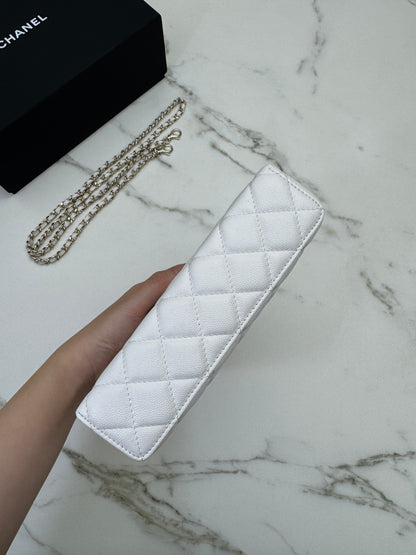 CHANEL 25C LP盒子包 白色 Vanity