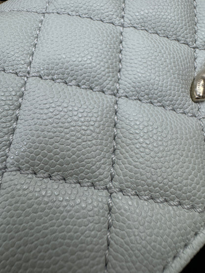 CHANEL Mini Cocohandle 霧霾藍/冰川藍 Cloud Blue