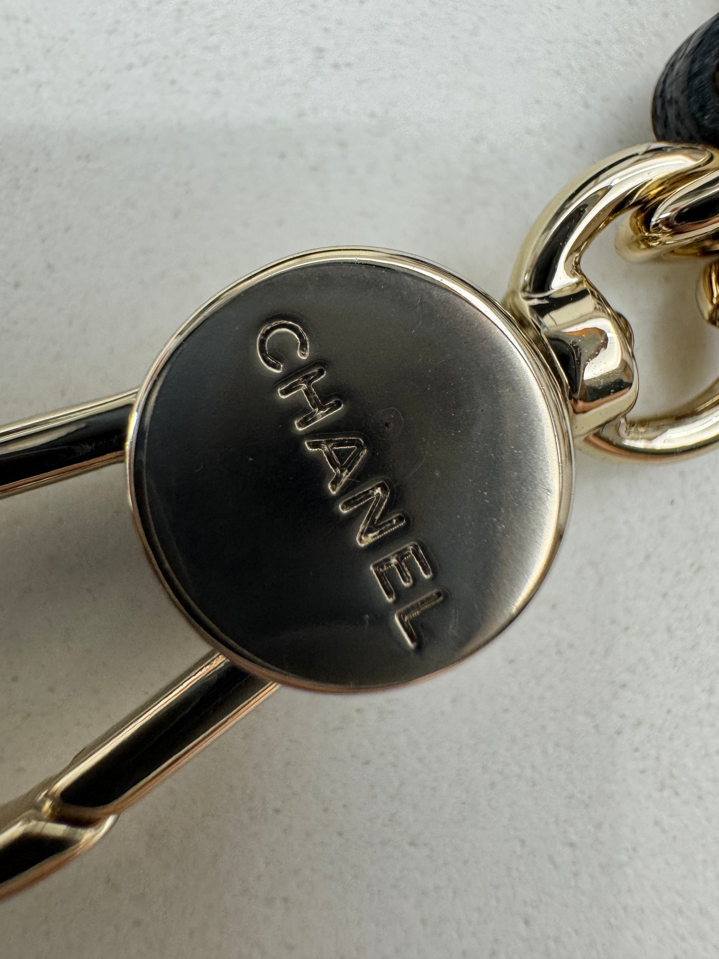 CHANEL 迷你CF包掛 黑色