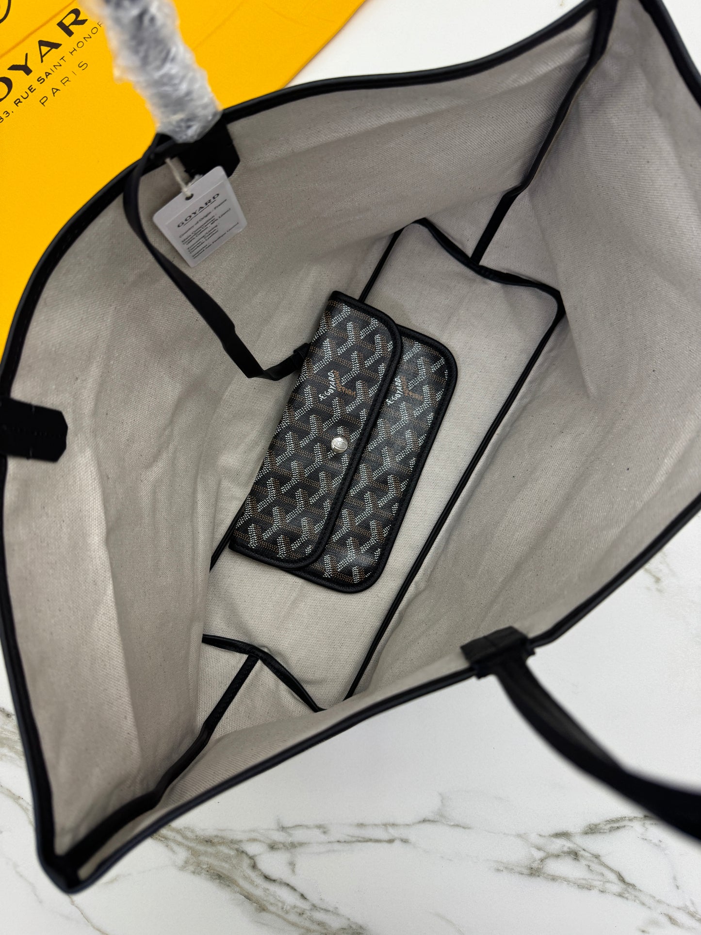 GOYARD St Louis Tote Bag 黑色