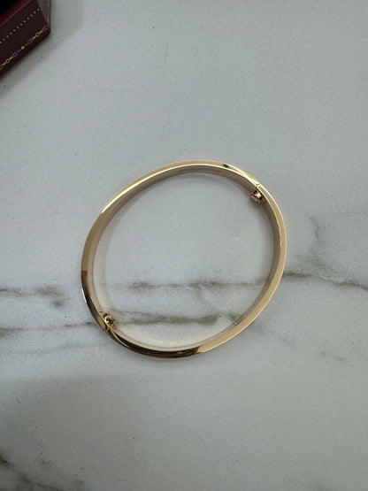 CARTIER Love Bracelets Classic Size Rose Gold