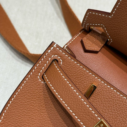 HERMES Mini Jypsiere 金棕金扣 Gold