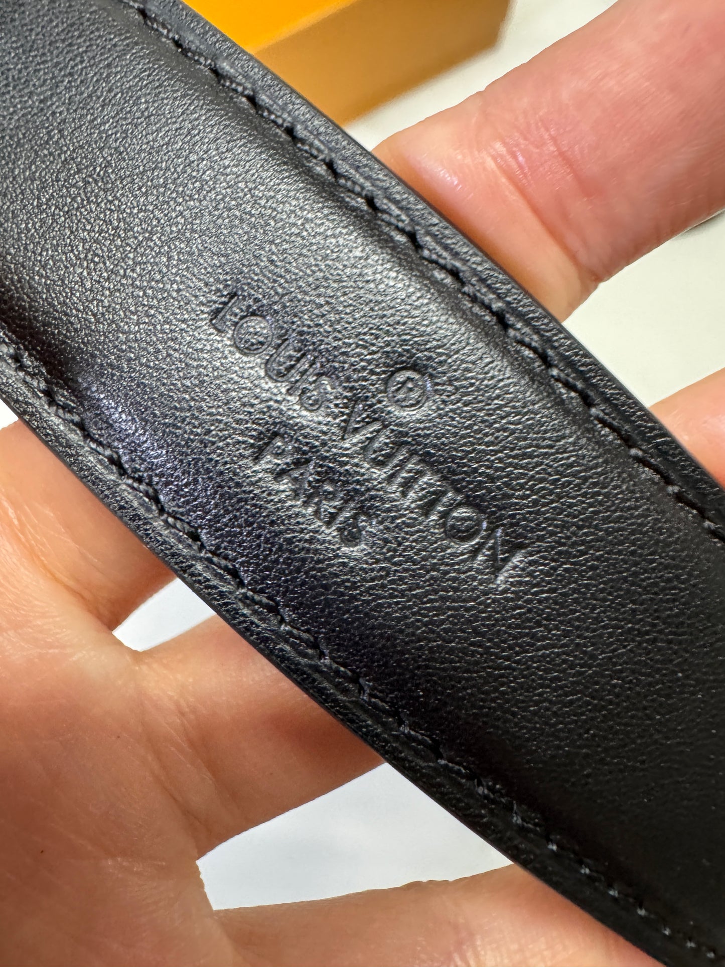 LV Side Trunk MM 黑色皮款