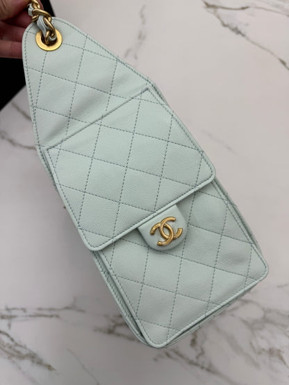 CHANEL 25 Bag Small 薄荷綠