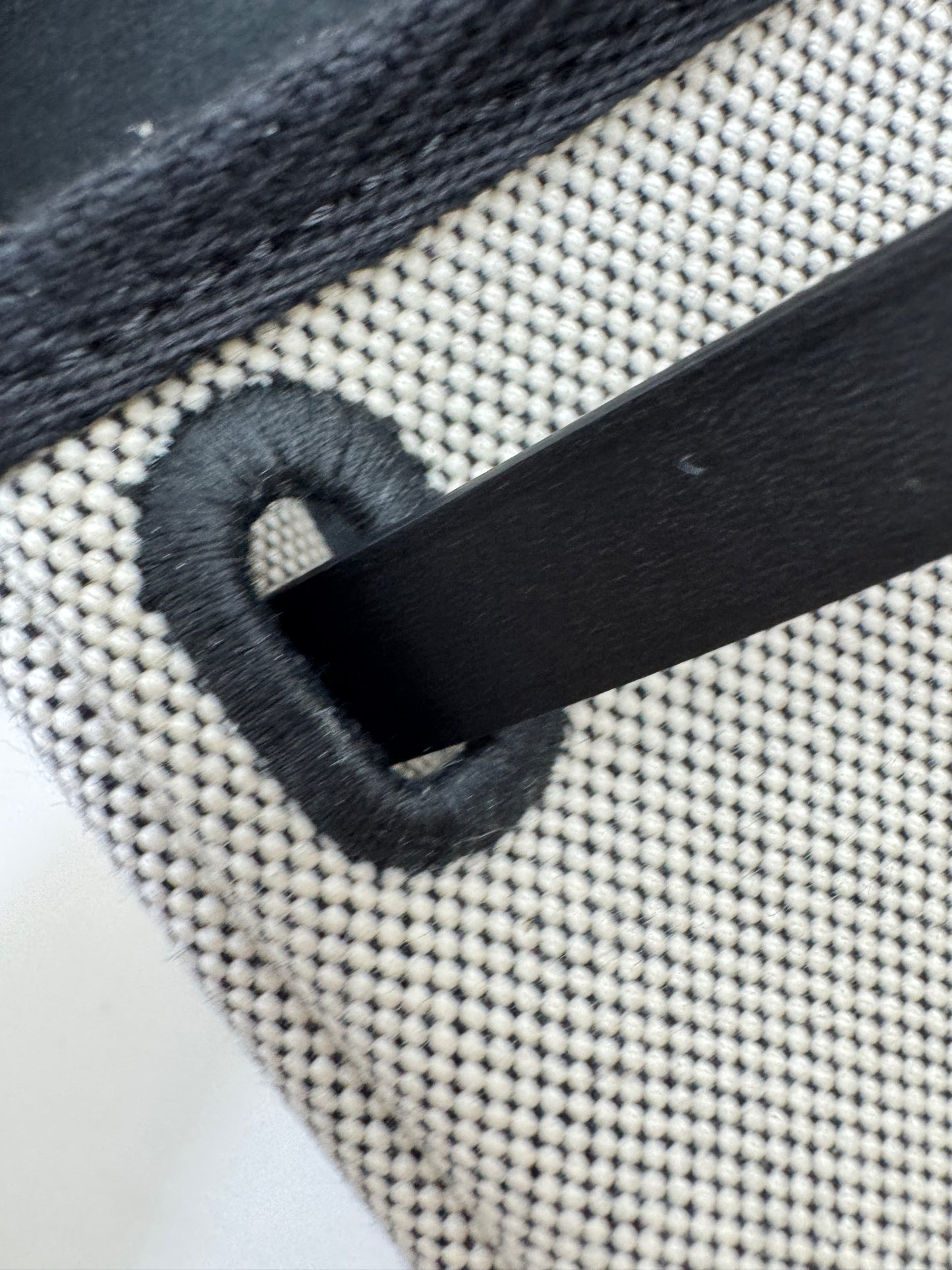 HERMES Mini Herbag 熊貓黑扣