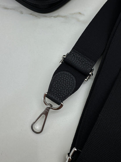 HERMES Evelyne23 黑銀 TC