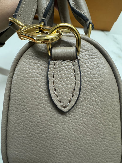 LV Nano Speedy 全皮大象灰