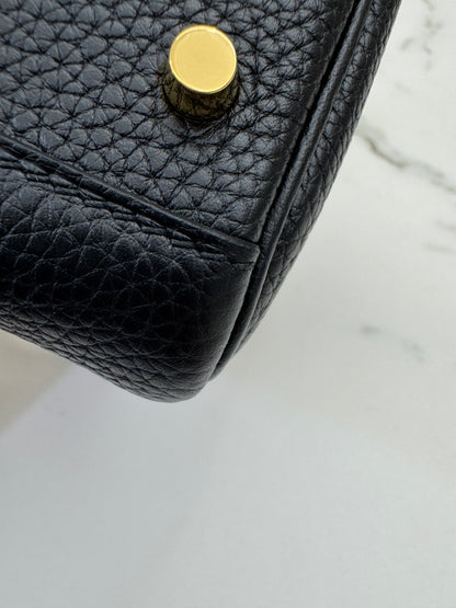 HERMES Mini Lindy I 黑色 Noir GHW