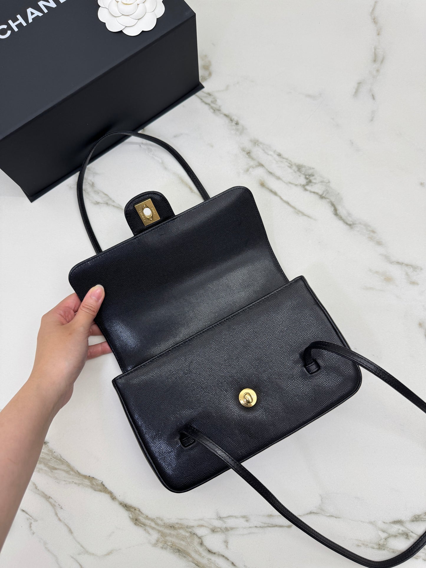 CHANEL Preppy Coco Small Black