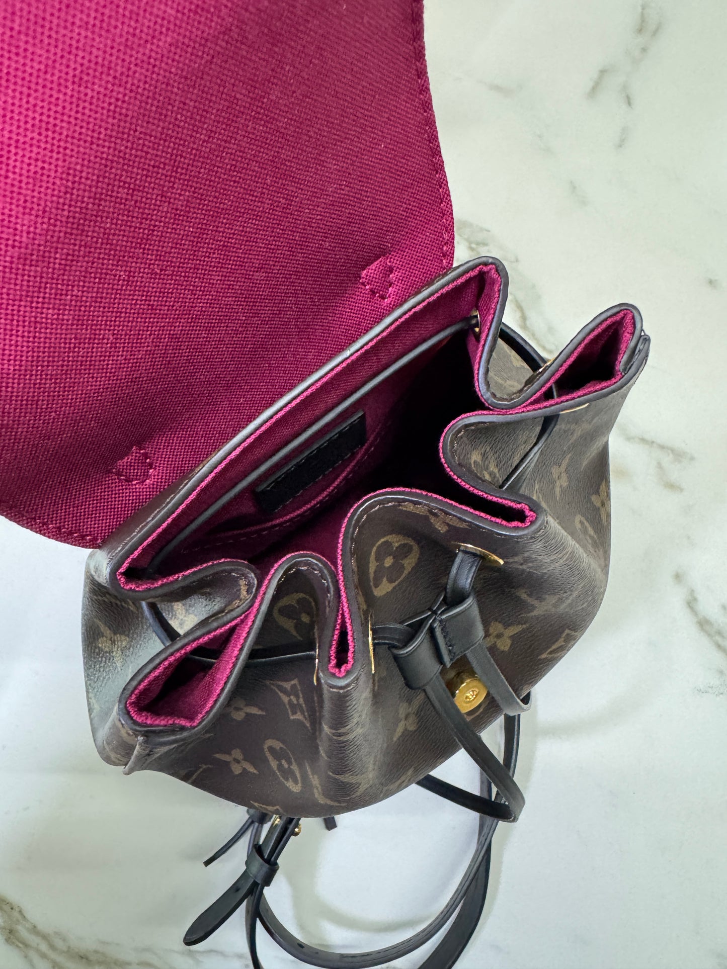 LV Montsouris BB Monogram Backpack