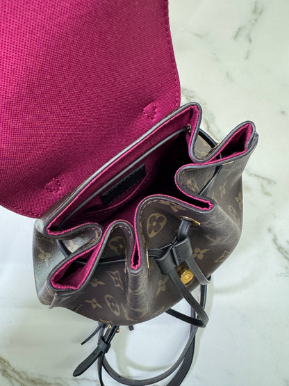 LV Montsouris BB Monogram Backpack