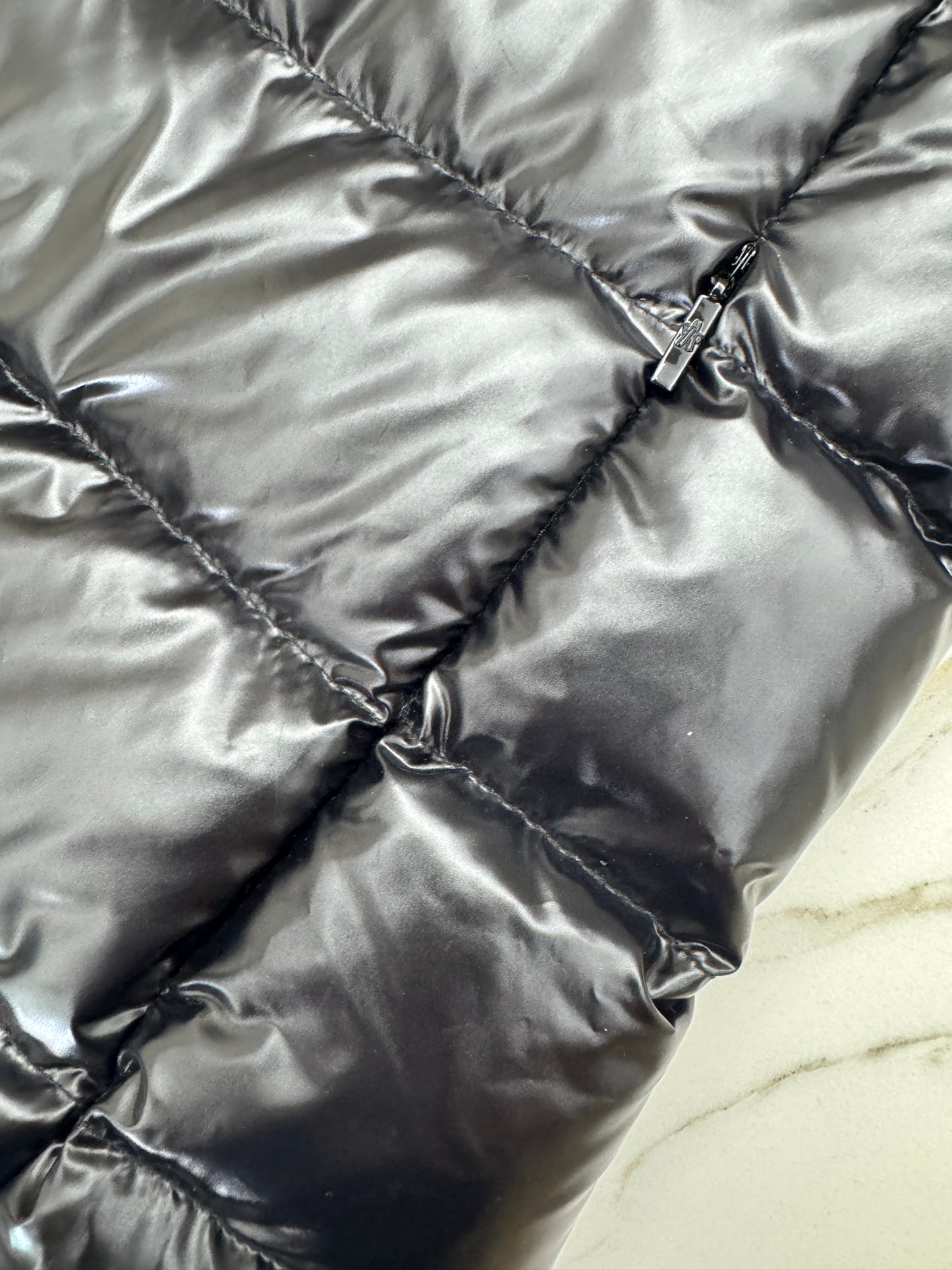 MONCLER Ghany Gilet 背心馬甲羽絨 Nylon Laque Down