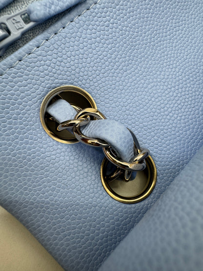 CHANEL CF23 Small 23P粉藍色