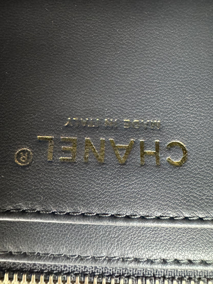 CHANEL 金球 Mini CF20 石墨灰 深灰羊皮