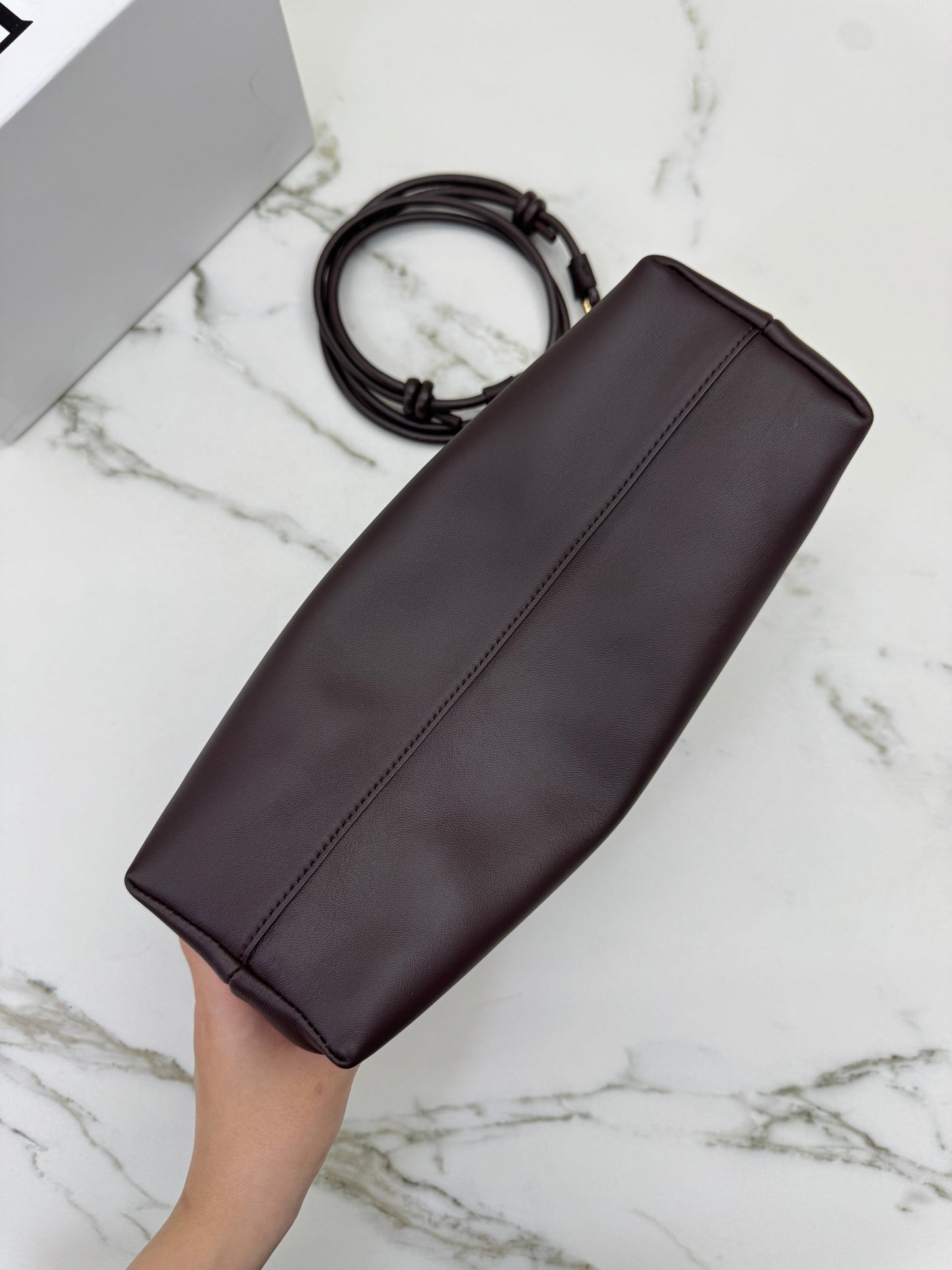 LOEWE Flamenco Purse Medium Dark Chestnut