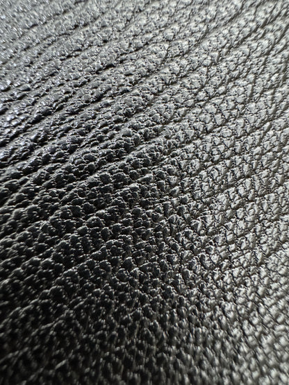 BEARN Mini Wallet 黑色山羊皮 Noir Chevre Mysore PHW
