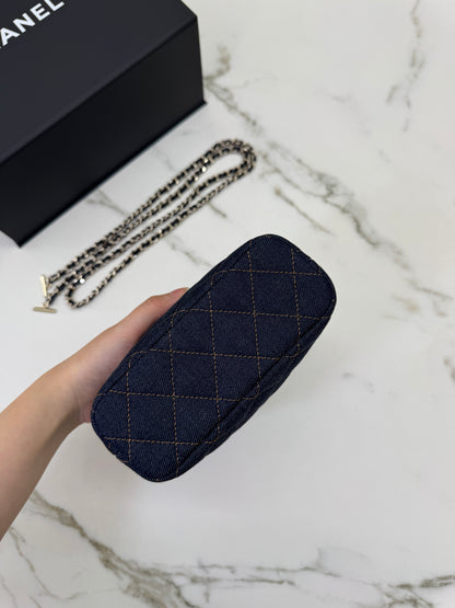 CHANEL 26P牛仔飯盒包