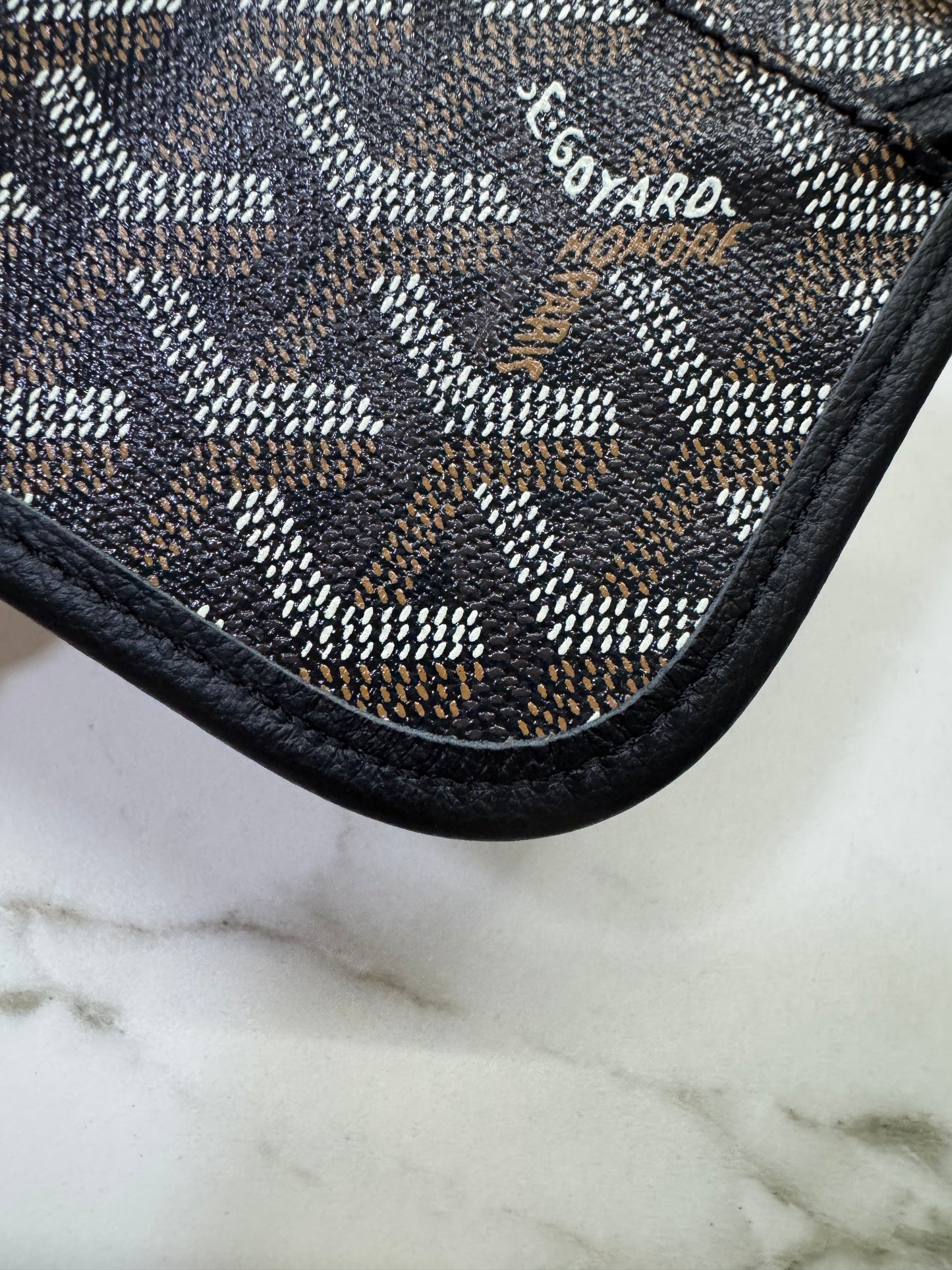 GOYARD 雙面皮款 迷你托特包 Anjour Tote Mini Black